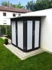 Gartenschrank weka Kompakt Q 200x125x217 cm anthrazit-weiß Produktbild-Vorschau 3