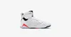 Air Jordan 7 "White Infrared", Weiß/Schwarz/Crimson, Produktbild-Vorschau 3
