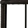 vidaXL Whirlpool-Umrandung Schwarz Poly-Rattan und Produktbild-Vorschau 7
