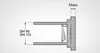 HAAS PE-Wand-WC-Anschlussgarnitur DN 90 mit Rattenklappe Produktbild-Vorschau 8