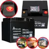 Extralink AGM Batterie 12V 45Ah wartungsfrei Deep Cycle Produktbild-Vorschau 1