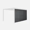 sweeek - Vordach 4m für Pergola Palace Aluminium und Produktbild-Vorschau 2