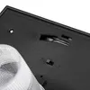 A close-up view of the bottom of a black electronic device, showing an on/off switch and some text. Náhled obrázku produktu