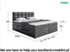 MEBLINI Boxspringbett mit Bettkasten - Gepolstert Produktbild-Vorschau 7