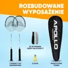 Zestaw do badmintona Apollo | Profesjonalna rakieta do Podgląd zdjęcia produktu 3