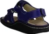 Finn Comfort Yuma Bequeme Damensandale, Leder, Kobalt, Produktbild-Vorschau 5