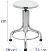 Edelstahl-Laborhocker, 45-60 cm, bis 150 kg Produktbild-Vorschau 6