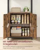 VASAGLE Bücherregal, 6 Ebenen, Regal, Standregal mit Türen, Produktbild-Vorschau 6