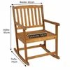 DEGAMO Schaukelstuhl FRANCE, Holz Akazie braun geölt, für Produktbild-Vorschau 8