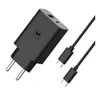 Motorola TurboPower Charger Duo 50W USB-A a USB-C čierna Náhľad obrázku produktu 10