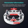 dystanse kół 4x30mm 6x139.7 do Mitsubishi Pajero Honda Podgląd zdjęcia produktu 10