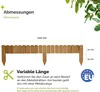 Garronda Beeteinfassung Holz Rollzaun Gartenzaun Produktbild-Vorschau 2
