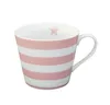 Krasilnikoff Tasse Happy Cup Streifen Rosa Produktbild-Vorschau 2