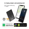 A product image displaying a card, two smartphones, and branding elements. Produktbild-Vorschau