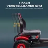 HOMCOM Gokart/Treinauto met handrem, verstelbare stoel, Productafbeelding-voorbeeld 4