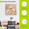 ARTland Wandbild Alu für Innen & Outdoor Antike Blüten Produktbild-Vorschau 4