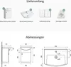Planetmöbel Waschbecken mit Waschbeckenunterschrank, Produktbild-Vorschau 7