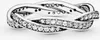 Pandora Anello con linee intrecciate scintillanti 190892CZ Anteprima dell’immagine prodotto 3