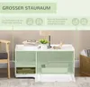 PawHut Katzenschrank für Katzentoilette Katzenklo Produktbild-Vorschau 5