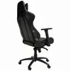 HOME Gaming Stuhl LC-Power LC-GC-3 black mit Rückenpolster Produktbild-Vorschau 6