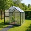 Gartenweg 390 cm Holzbohlenoptik Grau Produktbild-Vorschau 1