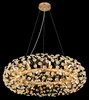 Globo Lighting Luster Metall goldfarben, K9 Kristalle klar, Produktbild-Vorschau 2