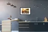 MuchoWow® MuchoWow® Gerahmtes Poster Oranger Himmel über Produktbild-Vorschau 3