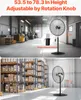 VEVOR Ventilateur industriel sur pied, 810 mm, oscillation Voir les images du produit 5