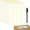 600 Stück Etiketten Selbstklebend 38 x 19 mm Universal Produktbild-Vorschau 1