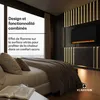 Klarstein Radiateur Infrarouge 1110W - Mural, Verre Trempé, Voir les images du produit 5
