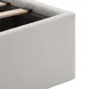 Bett mit Bettkasten Hydraulisch LED Weiß Kunstleder Produktbild-Vorschau 11