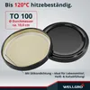 WELLGRO 12x Einmachdeckel TO100 - schwarz - Produktbild-Vorschau 4