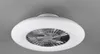 LED Ventilateur de plafond VISBY Chrome/Blanc Ø59cm - Voir les images du produit 9