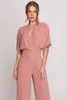 Stylove Jumpsuit für Frauen Liriana S395 rosa XL Produktbild-Vorschau 5