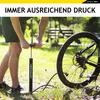 Dunlop pumpička na kolo - Dunlop, Schrader a French valve Náhled obrázku produktu 8