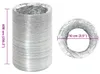 vidaXL Lüftungsschlauch Aluminium 6 m Ø10 cm Produktbild-Vorschau 7