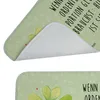 Mr. & Mrs. Panda Badematte Blume Kleeblatt - Blattgrün - Produktbild-Vorschau 5