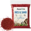25 Kg roten Quarzkies "" 2-3 mm Bodengrund Aquarium Kies Produktbild-Vorschau 1