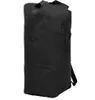 taška vidaXL Duffel Bag Army Style 85 L Black Náhled obrázku produktu 3