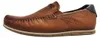 Bugatti Chesley, scarpe da uomo, mocassini, marrone, casual Anteprima dell’immagine prodotto 1