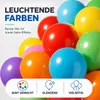 50x Luftballons bunt Ø 35 cm –  Ballons aus Naturkautschuk, Produktbild-Vorschau 7