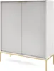 Kommode 100 cm Galla - Sideboard 2-türig mit Beinen & Produktbild-Vorschau 1