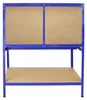 Werkbank mit Stecktafel und Schublade Blau Produktbild-Vorschau 10