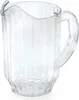 Džbán na vodu,skleněný džbán s ledem z polykarbonátu,1, 8 l Náhled obrázku produktu 1