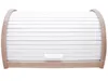 Zeller Rollbrotkasten, weiß, Buche  39x25x21 Produktbild-Vorschau 3