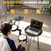FCH E-Drum-Set，Komplettset, Kopfhörer Sticks Drumhocker Produktbild-Vorschau 9