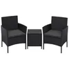 SONGMICS (3-tlg) Balkonmöbel, Gartenlounge-Set, aus Produktbild-Vorschau 2