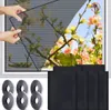 6 Stück Moskitonetze für Fenster, 130 x 150cm Fliegengitter Produktbild-Vorschau 1