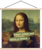 MuchoWow® Textilposter Mona Lisa - Zitat - Da Vinci 120x120 Produktbild-Vorschau 1