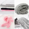 Strickstrümpfe Damen, dehnbare Winter-Overknee-Strümpfe, Produktbild-Vorschau 4